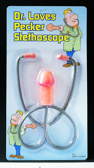 Stéthoscope en forme de pénis