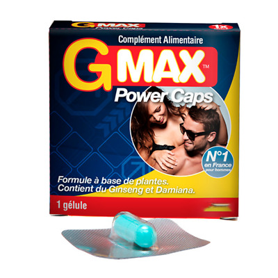 Gmax power caps 1 gélule