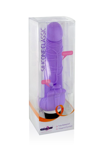 Classic silicone avec clito violet