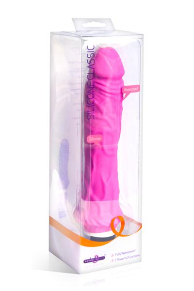 Classic silicone rose long