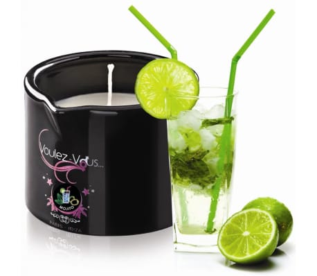 Bougie de massage voulez vous mojito