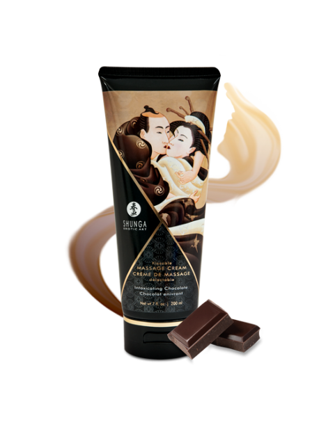 Crme de massage shunga chocolat