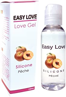 huile de massage silicone easy love peche