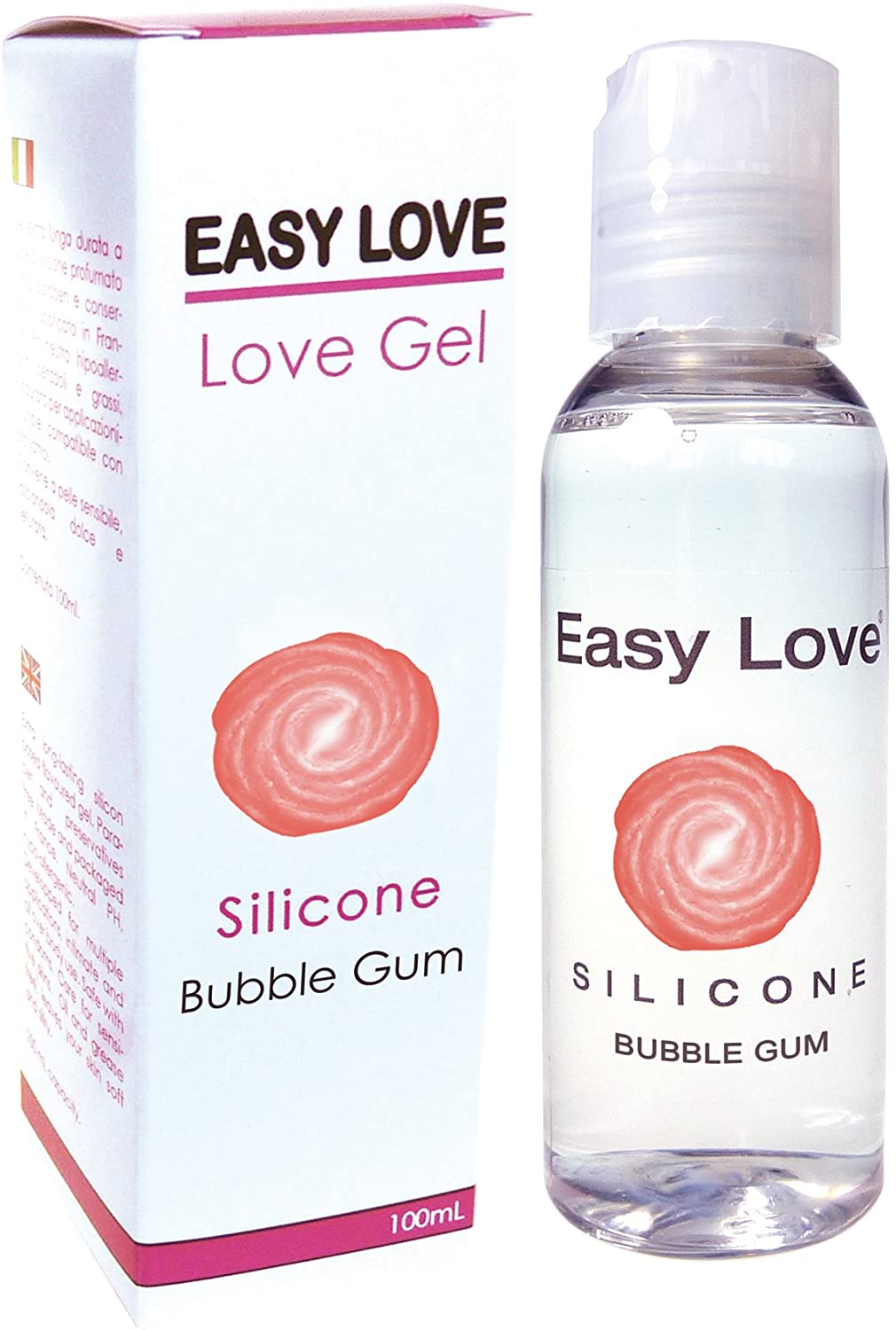 huile de massage silicone easy love bubble gum