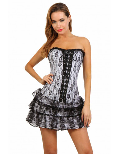 Corset robe ajustable laage