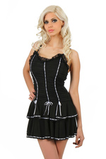 Robe corset  volants