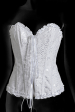 Corset fermeture zip